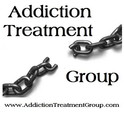 Addiction Treatment Group logo with chain links.