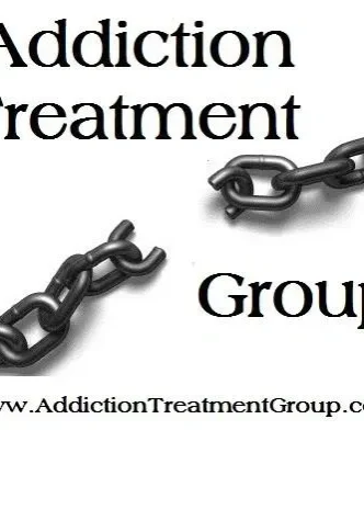 Addiction Treatment Group logo with broken chain